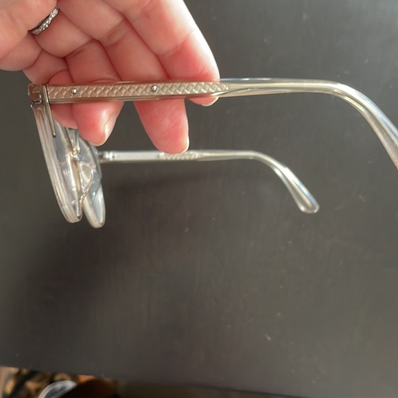 Bottega Venetta Minimalist Transparent Frames - EUC - Picture 3 of 6